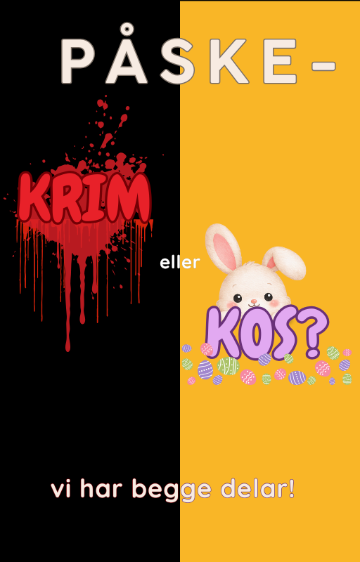 Illustrasjon - påske krim eller påskekos